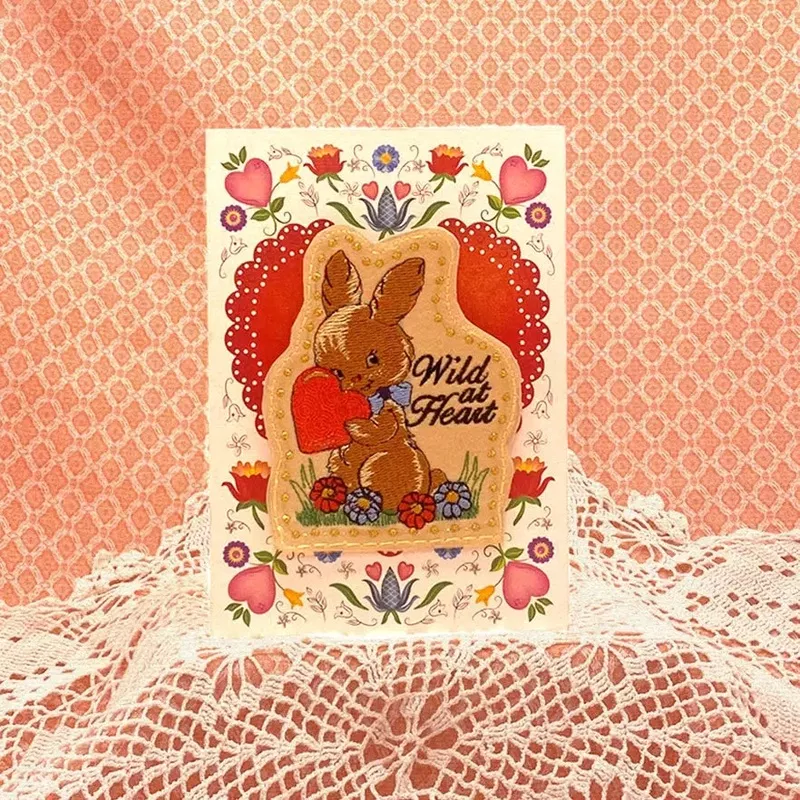 Wild At Heart Patch and Greeting Card