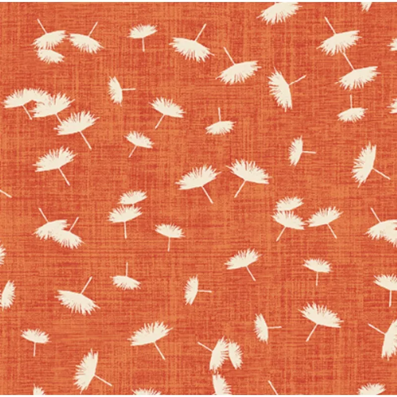 Wishflower Windy Day OrangeFabric