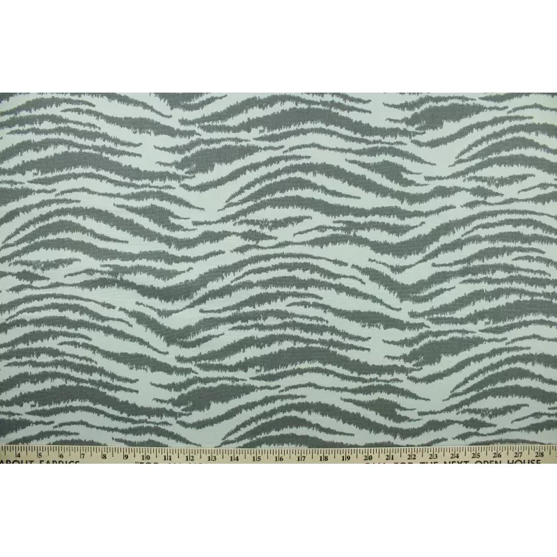 Zebra Print Fabric in Gray