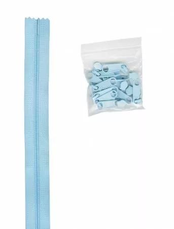 Zipper by the Yard (4 yards)/Robin's Egg Blue (ByAnnie)