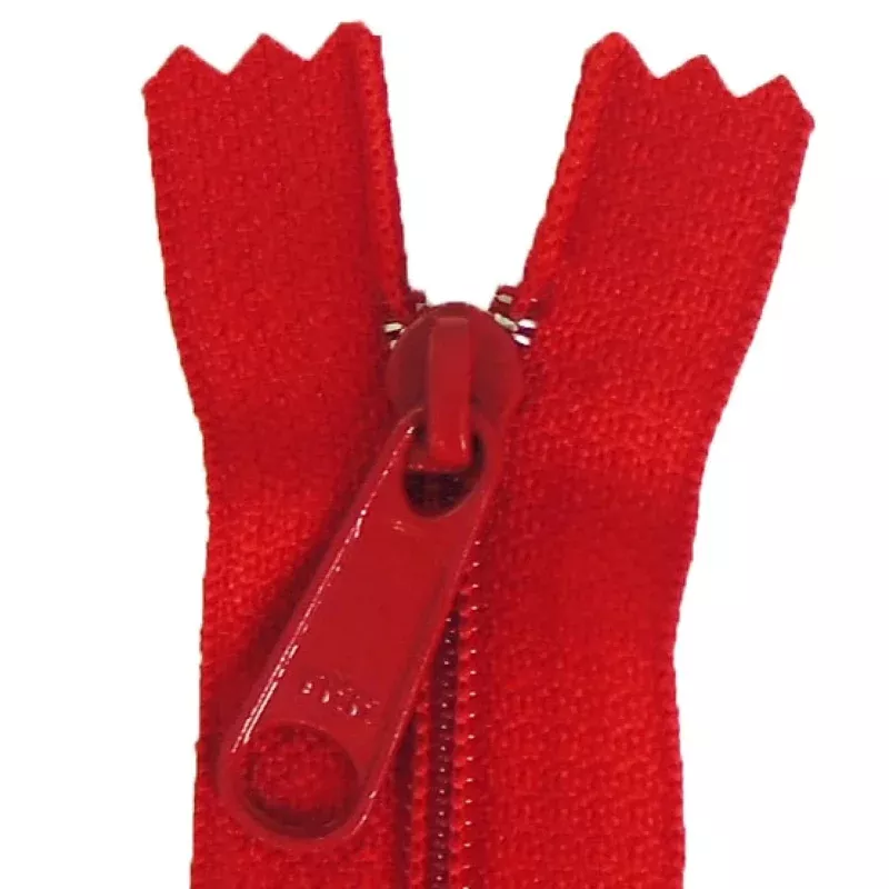 Zipper Closed End 14 Red Aunties Two AT-Z14RED