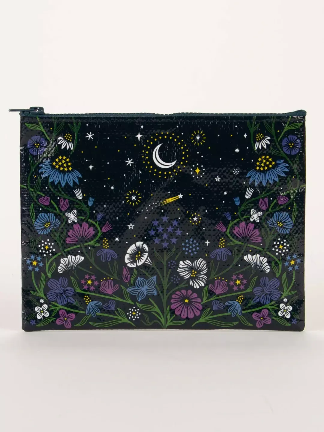 Zipper Pouch - Starry Garden - Blue Q