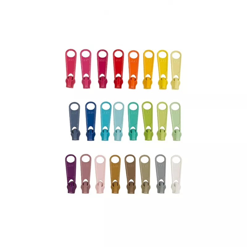 Zipper Pull Set – SPRING – 24 #4.5 pulls # ZIPULL-SPR240-Special Order