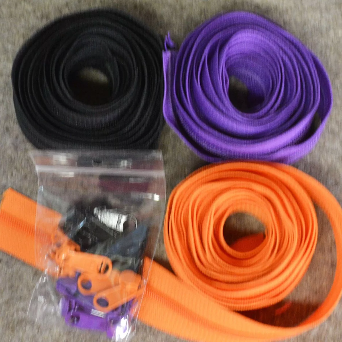 Zipper Trio Trick or Treat