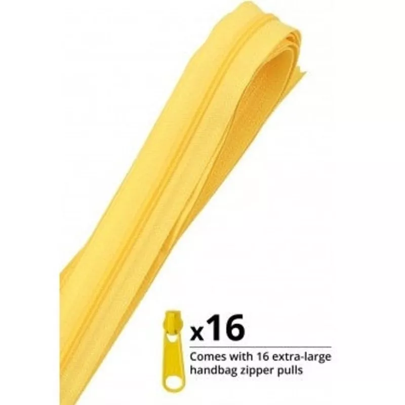 Zippers by the Yard - Dandelion