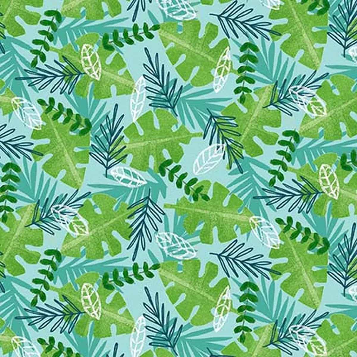 Zoo Crew – Tossed Leaves – Sage