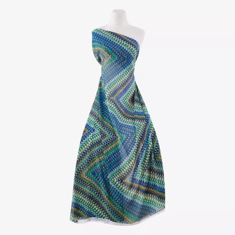 ZS1907X PRINT HI MULTI CHIFFON| 54423-835